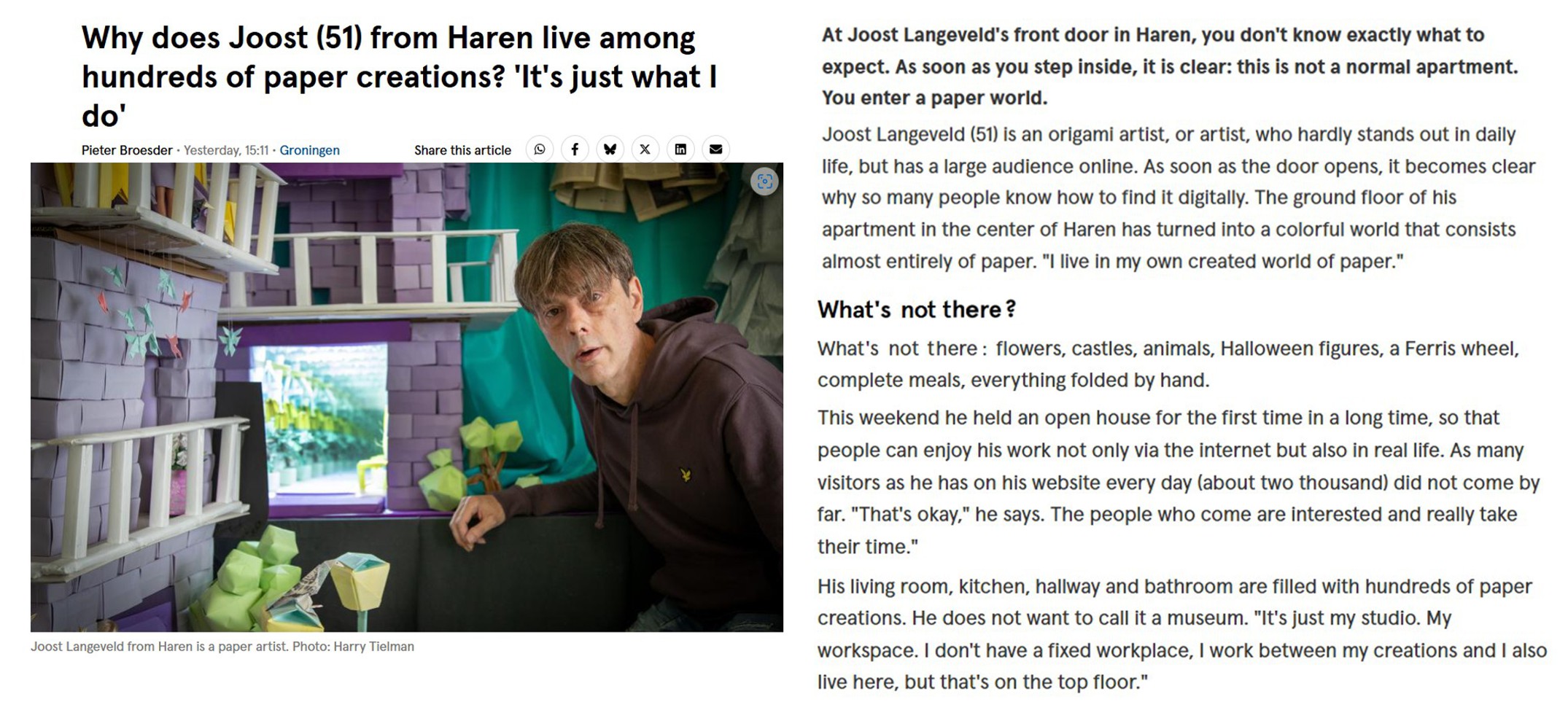 Click to enlarge Joost Langeveld