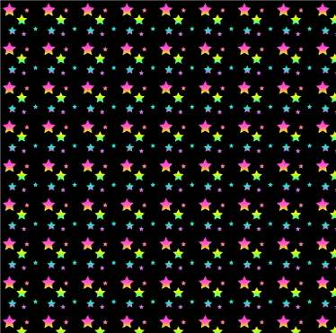 knutselpapier met gekleurde sterren
