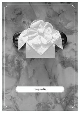 toilet paper origami magnolia