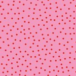 pink with red polkadots origami paper