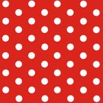 Red polka dot pattern