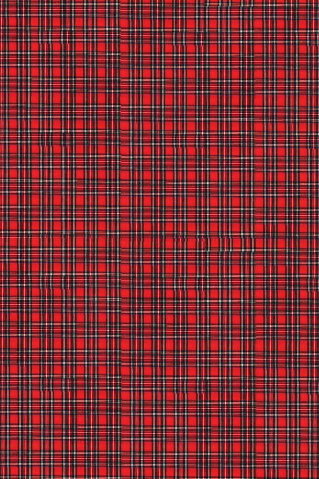 Red plaid texture