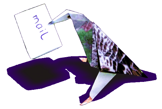 Origami Postal pigeon