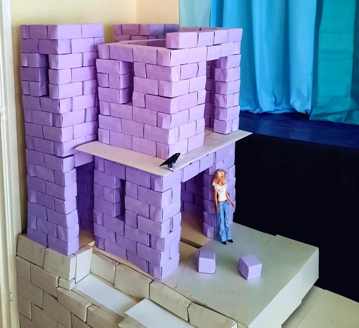 Make a paper castle