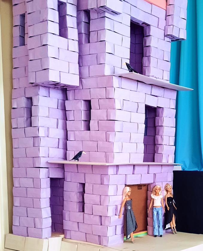 Make a paper castle