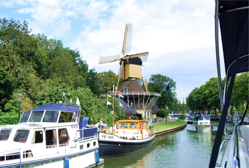 boat trip in the Netherlands