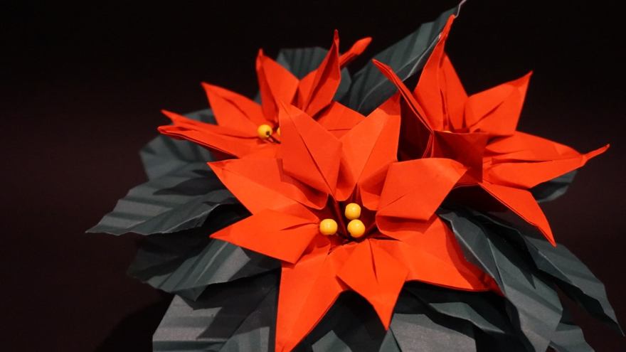 Origami Kerststerren