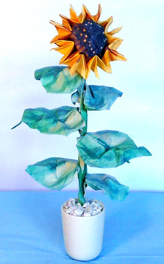 Origami Sunflower
