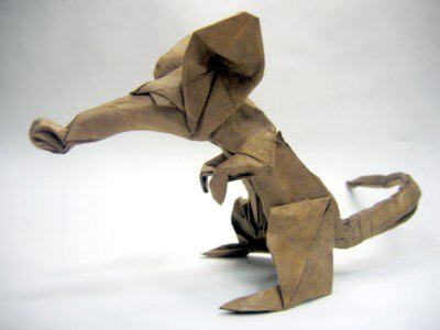 Origami rat