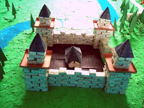 origami castle