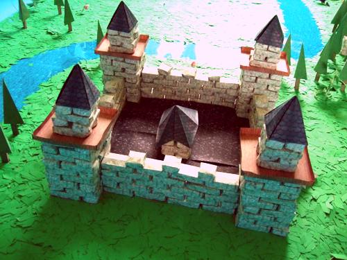 origami castle