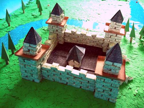 origami castle