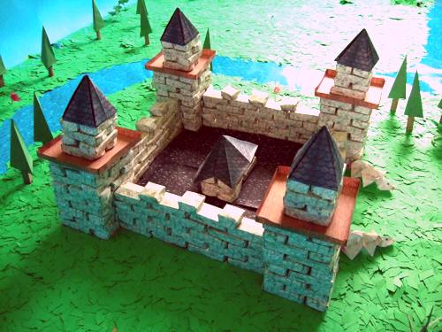 origami castle