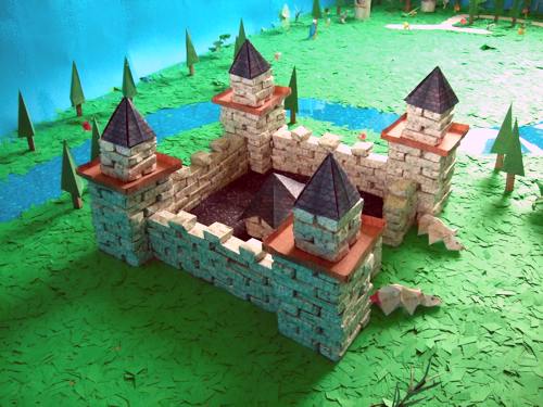 origami castle