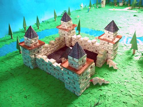 origami castle