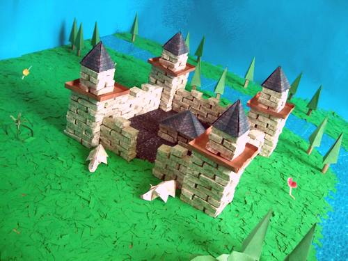 origami castle