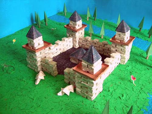 origami castle