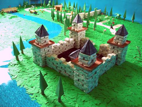 origami castle