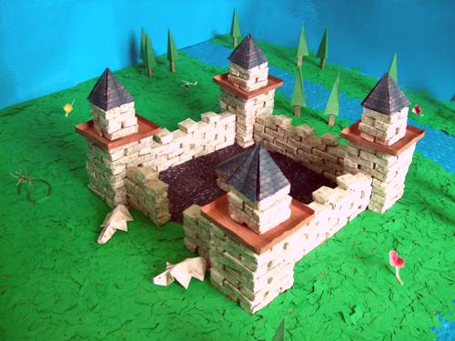 origami castle