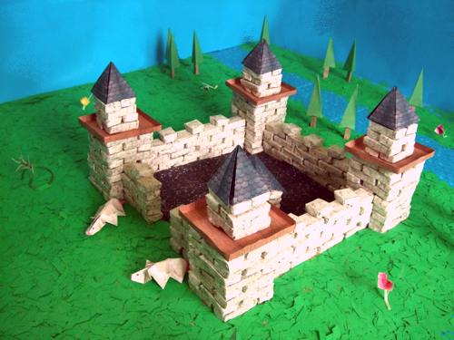 origami castle