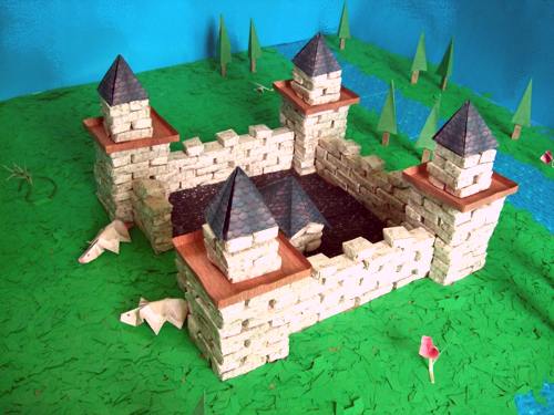 origami castle