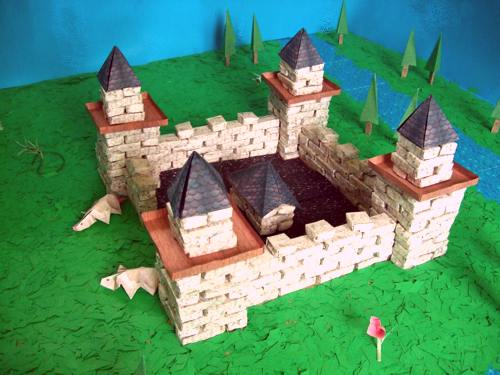 origami castle