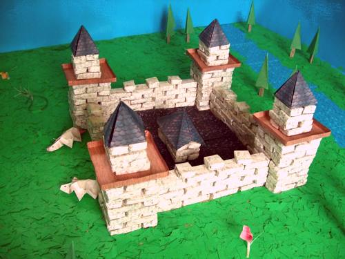 origami castle