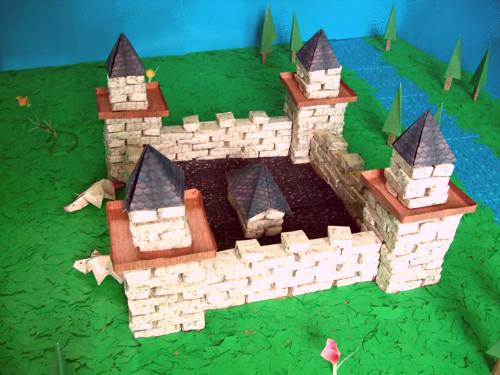 origami castle