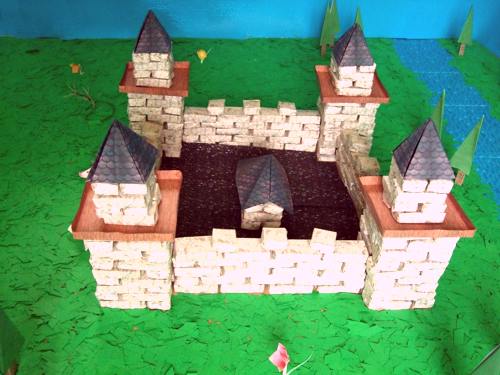 origami castle