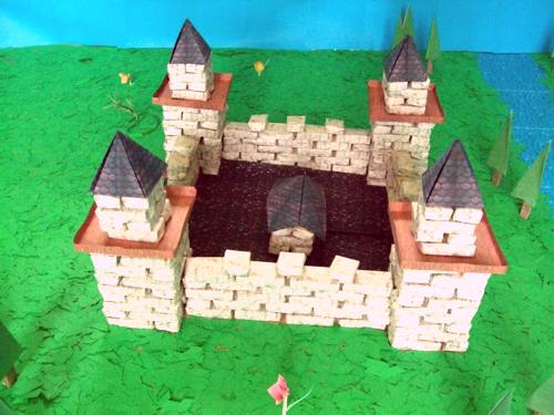 origami castle