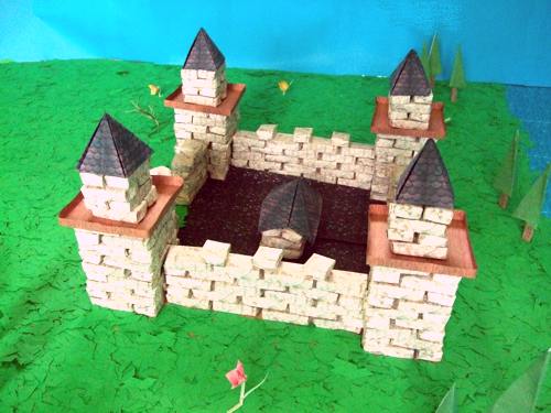 origami castle