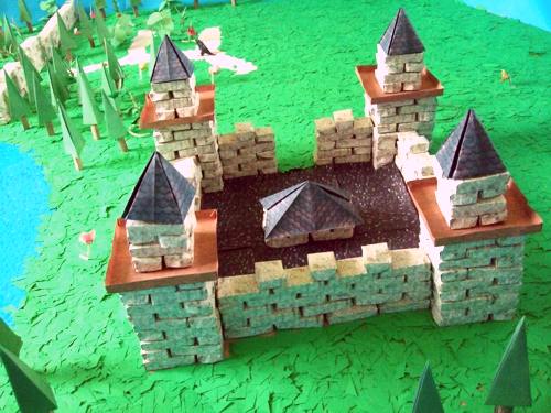 origami castle