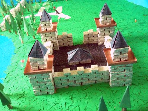 origami castle