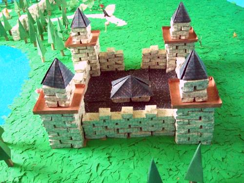 origami castle