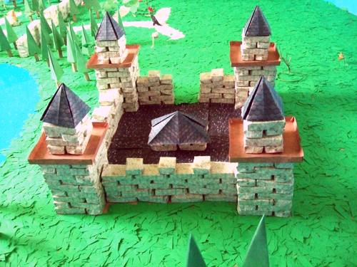 origami castle