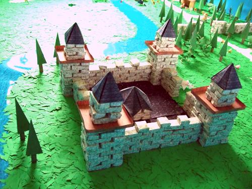 origami castle