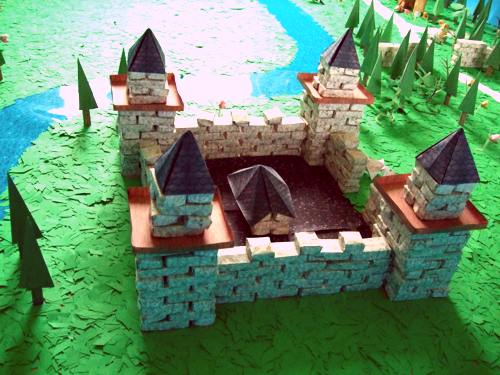 origami castle