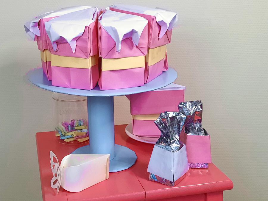 Origami Dripcake