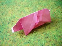 Origami varken