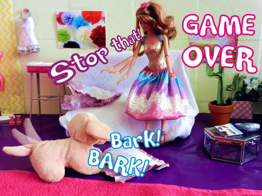 Barbie puppy dog game