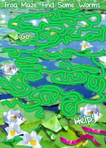 Frog Maze