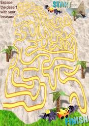 Maze in the desert