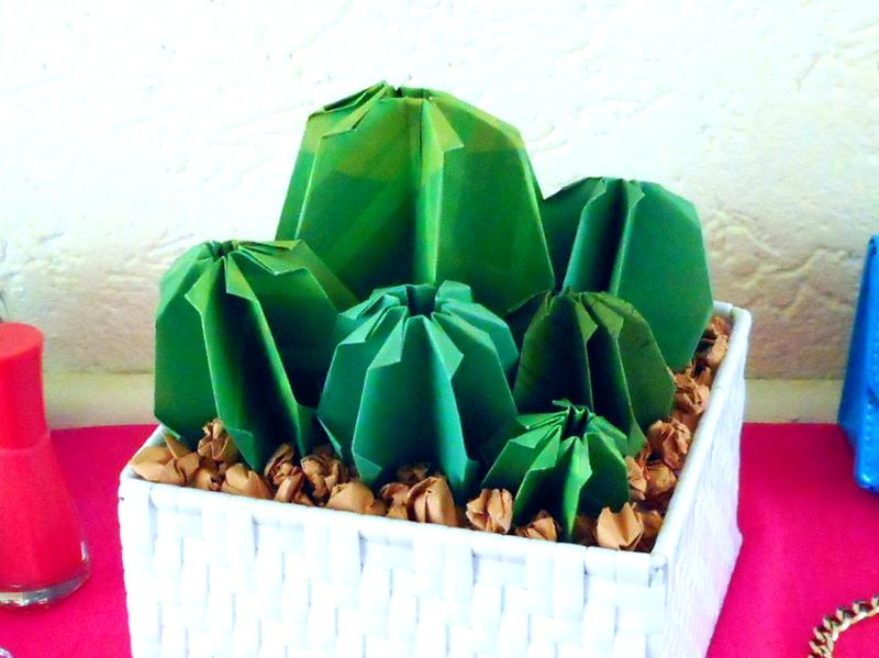 Origami Cactus
