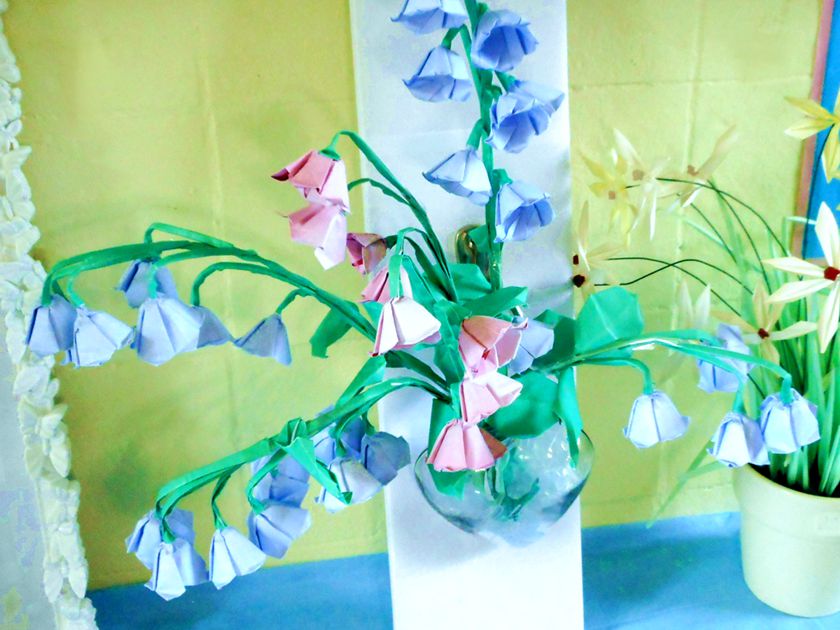 Origami Bell Flowers