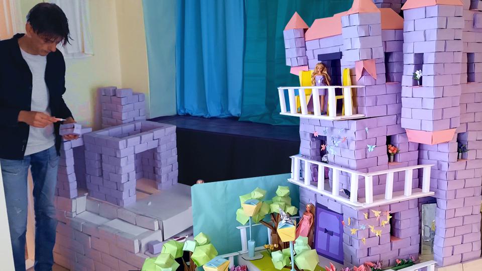 Make a paper castle