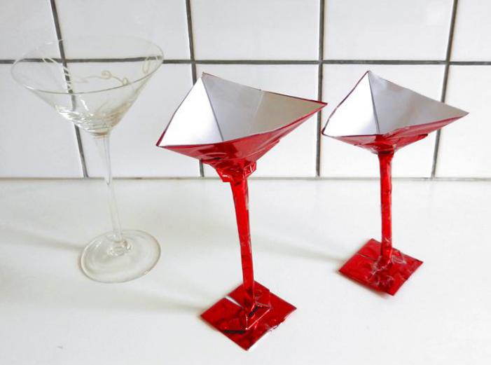 Origami Cocktailglazen