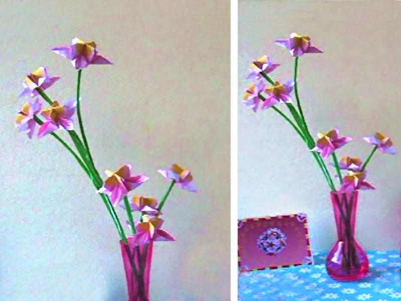 Delicate Origami Bloemen