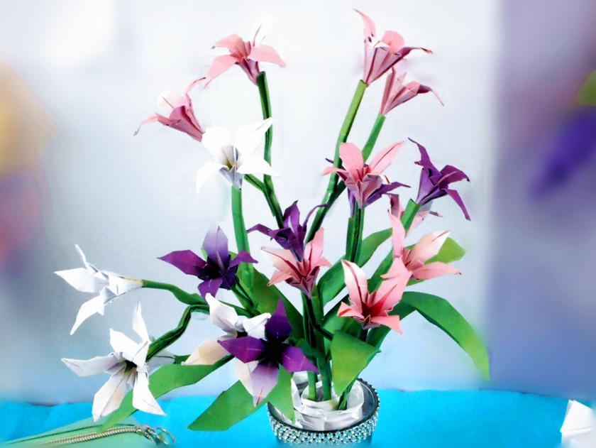 Origami Lilies Origami Lilies