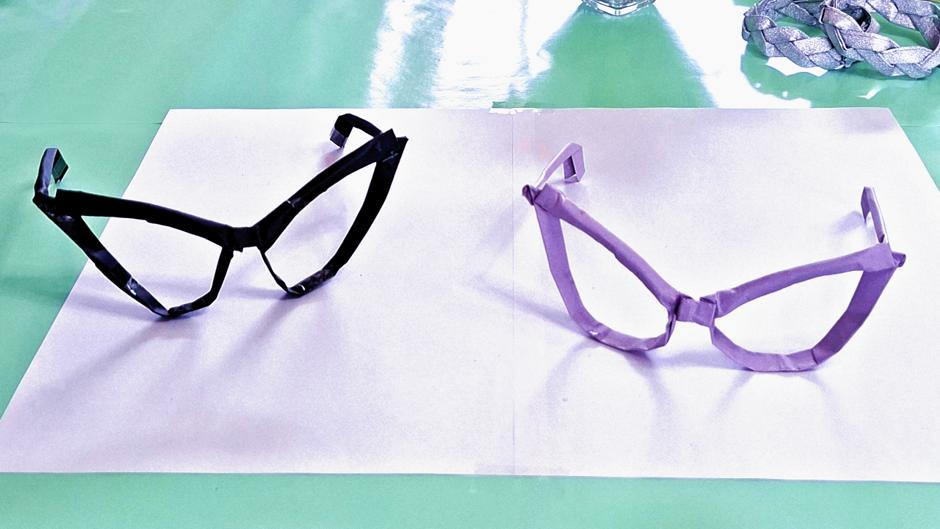 Origami Cat Eye Brillen