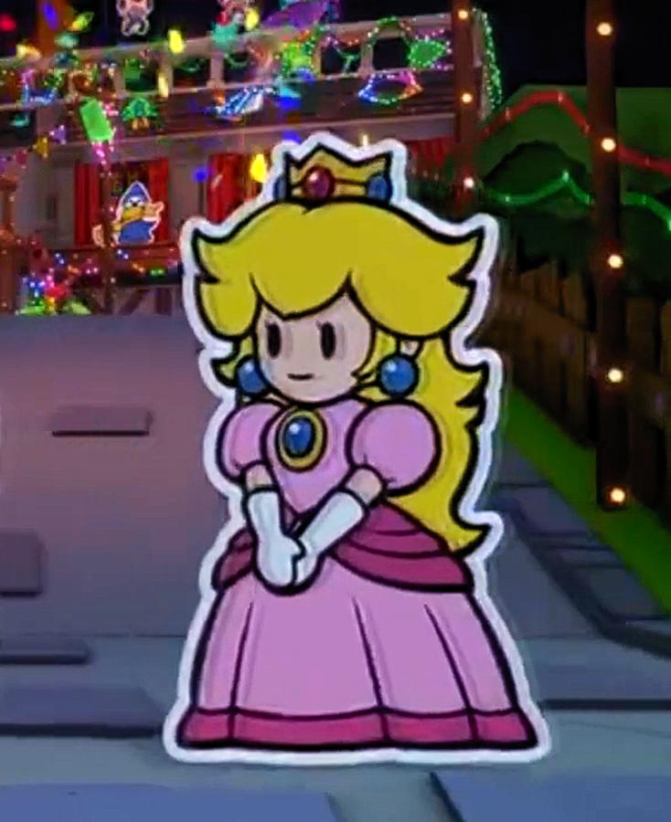 Paper Mario Princess Peach